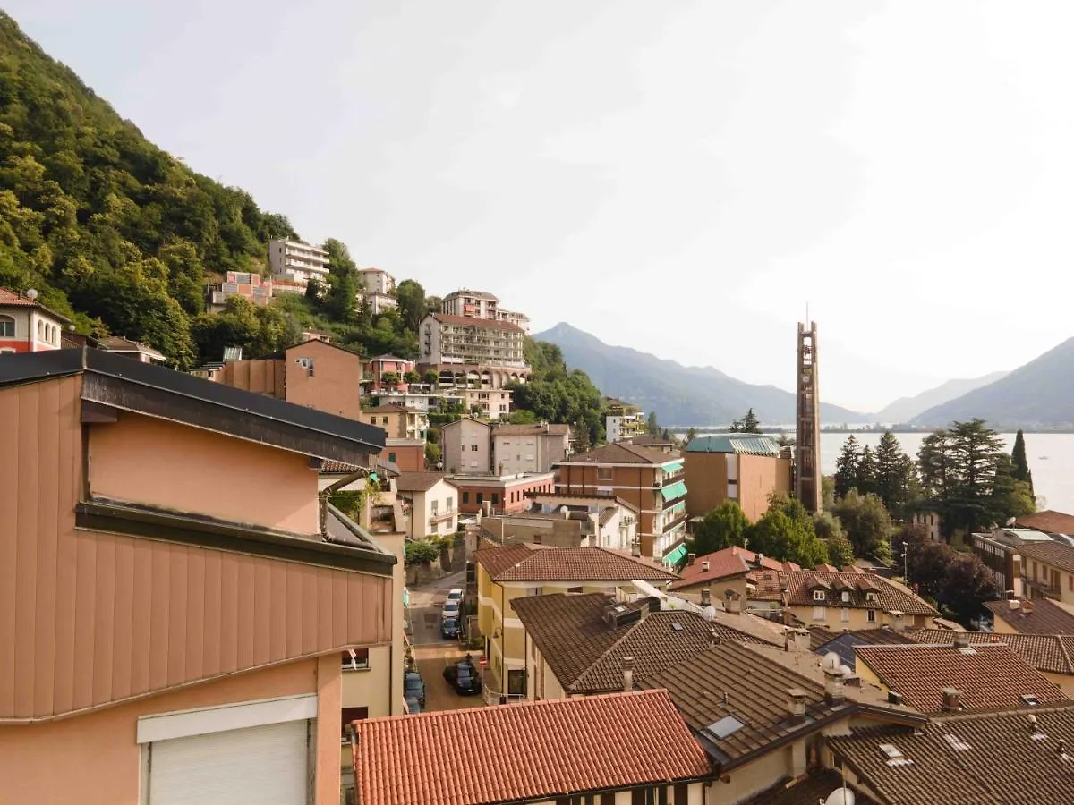 Apartamento Casa Madlen - Bright Attic With Marvelous View Campione dʼItalia