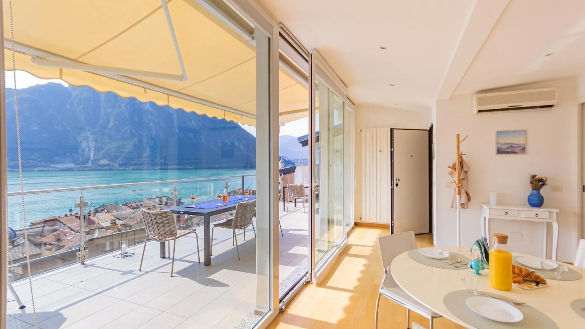 Apartamento Casa Madlen - Bright Attic With Marvelous View Campione dʼItalia
